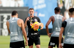 Vagner Mancini durante treino preparatrio para o jogo entre Corinthians e Palmeiras