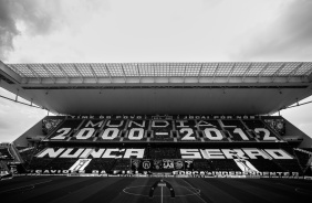 Mosaico para o duelo entre Corinthians e Palmeiras, pelo Campeonato Paulista