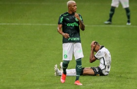 Rodrigo Varanda no jogo entre Corinthians e Palmeiras, pelo Paulistão, na Neo Química Arena