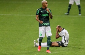 Rodrigo Varanda no jogo entre Corinthians e Palmeiras, pelo Paulisto, na Neo Qumica Arena