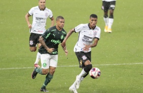 Rodrigo Varanda no jogo entre Corinthians e Palmeiras, na Neo Química Arena, pelo Paulistão