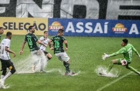 Vital no jogo entre Corinthians e Palmeiras, pelo Paulistão, na Neo Química Arena