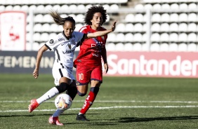 Adriana na estreia da Libertadores Feminina contra o El Nacional