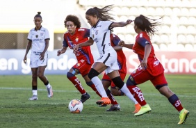 Gabi durante goleada sobre o El Nacional, pela Copa Libertadores Feminina