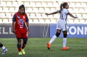 Gabi Nunes durante goleada sobre o El Nacional, pela Copa Libertadores Feminina