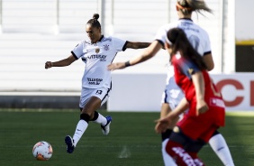 Gabi Portilho durante goleada sobre o El Nacional, pela Copa Libertadores Feminina