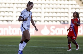 Gabi Zanotti durante goleada sobre o El Nacional, pela Copa Libertadores Feminina