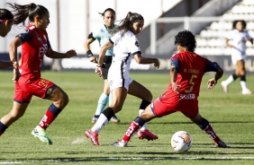 Katiuscia durante goleada sobre o El Nacional, pela Copa Libertadores Feminina