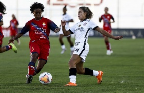 Tamires na estreia da Libertadores Feminina contra o El Nacional