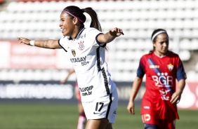 Victória durante goleada sobre o El Nacional, pela Copa Libertadores Feminina