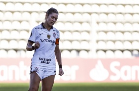 Zanotti durante goleada sobre o El Nacional, pela Copa Libertadores Feminina