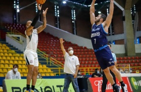 Corinthians x Braslia pelo 2 turno do NBB 2020/21 no Ginsio Professor Hugo Ramos