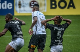 J no jogo contra a Ponte Preta, na Neo Qumica Arena, pelo Campeonato Paulista