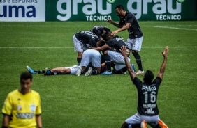 Jogo entre Corinthians e Ponte Preta, pelo Paulisto, na Neo Qumica Arena