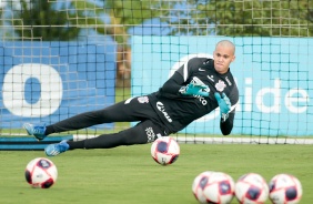 Treino do Corinthians desta tera-feira no CT Dr. Joaquim Grava