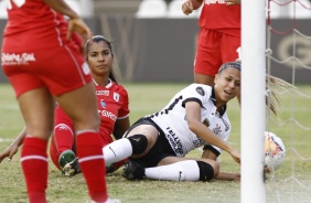 Gabi no jogo contra o Amrica de Cali, pela Copa Libertadores Feminina