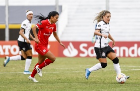 Andressinha no jogo entre Corinthians e Amrica de Cali, pela Copa Libertadores Feminina
