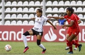Gabi Portilho no jogo entre Corinthians e Amrica de Cali, pela Copa Libertadores Feminina