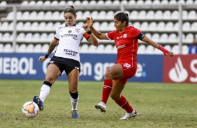 Gabi Zanotti no jogo entre Corinthians e Amrica de Cali, pela Copa Libertadores Feminina