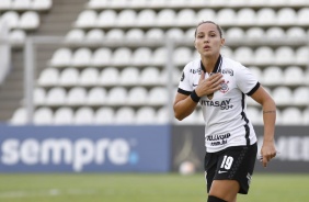 Giovanna Crivelari no jogo contra o Amrica de Cali, pela Libertadores Feminina