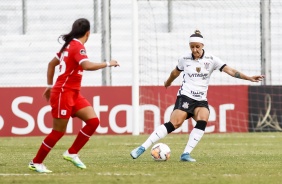 Pardal no jogo entre Corinthians e Amrica de Cali, pela Copa Libertadores Feminina
