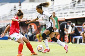 Adriana participa de goleada contra o Santiago Morning pelas quartas da Libertadores 2020