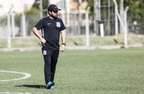 Arthur Elias comanda atividade do Corinthians antes da deciso contra o Santiago Morning