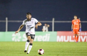 Bruno Mndez durante vitria do Corinthians contra o So Caetano neste domingo