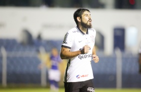 Bruno Mndez foi um dos titulares do Corinthians contra o So Caetano neste domingo