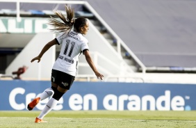 Gabi Nunes abriu a goleada contra o Santiago Morning neste domingo