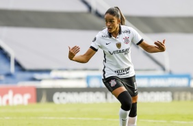 Gabi Nunes em ao contra o Santiago Morning (CHI) pelas quartas da Libertadores Feminina