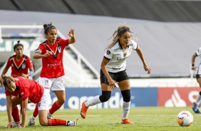 Gabi Nunes em goleada diante do Santiago Morning neste domingo pela Libertadores