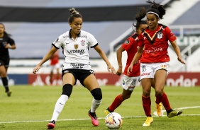 Gabi Portilho durante partida contra o Santiago Morning neste domingo