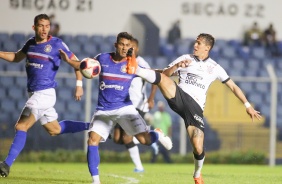 Mateus Vital participou da vitria do Corinthians diante do So Caetano pelo Paulisto 2021