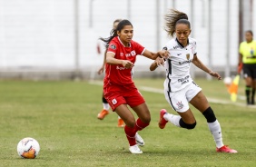 Adriana durante partida contra o Amrica de Cali pela Libertadores 2020
