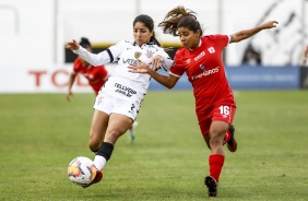 Kati durante o duelo contra o Amrica de Cali pela semifinal da Libertadores