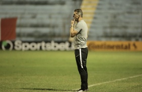 Vagner Mancini durante primeiro tempo de jogo contra o Salgueiro