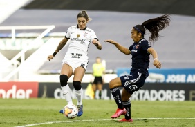 Gabi Zanotti durante o jogo contra a Universidad de Chile