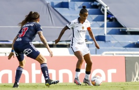 Grazi foi a capit do Corinthians no duelo contra a LaU pela Libertadores Feminina