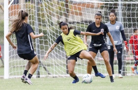 Bianca no treino do Corinthians Feminino