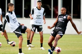 No CT Dr. Joaquim Grava, elenco do Corinthians segue em treinamento sob o comando de Vagner Mancini