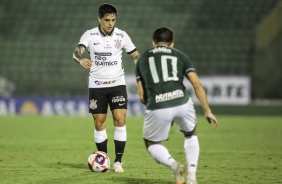 Fagner durante jogo entre Corinthians e Guarani, no Brinco de Ouro da Princesa, pelo Paulistão