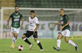 Gabriel no jogo entre Corinthians e Guarani, pelo Campeonato Paulista, em Campinas