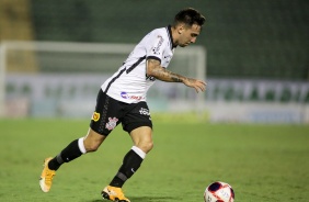 Gustavo Silva no duelo contra o Guarani, em Campinas, pelo Campeonato Paulista