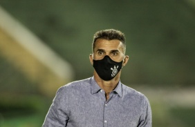 Vagner Mancini comandou a equipe do Corinthians no duelo contra o Guarani, em Campinas