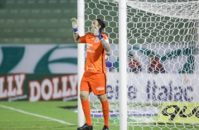 Cássio em duelo contra o Guarani e Corinthians, pelo Paulistão, em Campinas