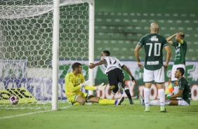 Cauê marcou o único gol do Corinthians, contra o Guarani, pelo Paulistão