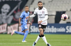 Vitinho durante jogo entre Corinthians e So Bento, na Neo Qumica Arena