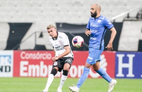 Cantillo durante duelo entre Corinthians e So Bento, na Neo Qumica Arena