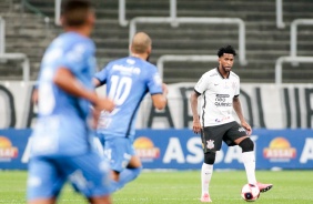 Gil durante duelo entre Corinthians e So Bento, na Neo Qumica Arena